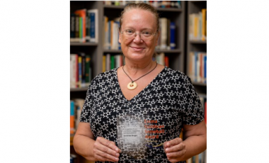 Faculty member wins international award