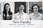 Welcome to our new faculty