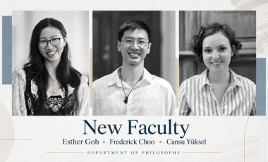 Welcome to our new faculty